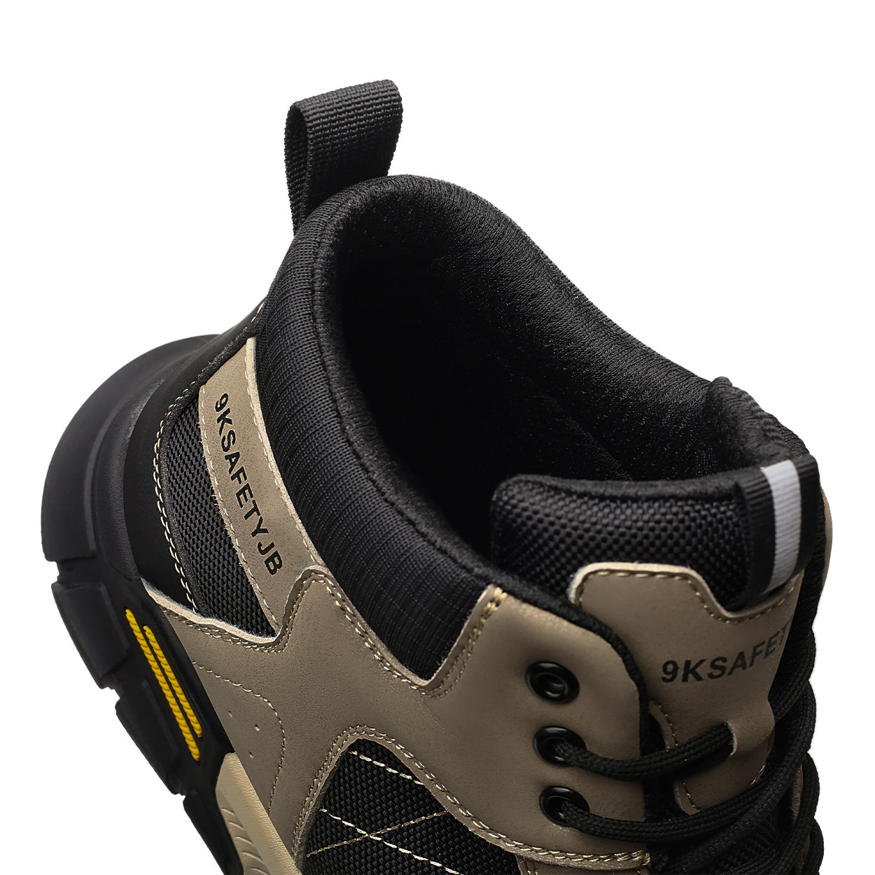 9K Contrast Color Mid Rise Steel Toe Safety Shoes 7917