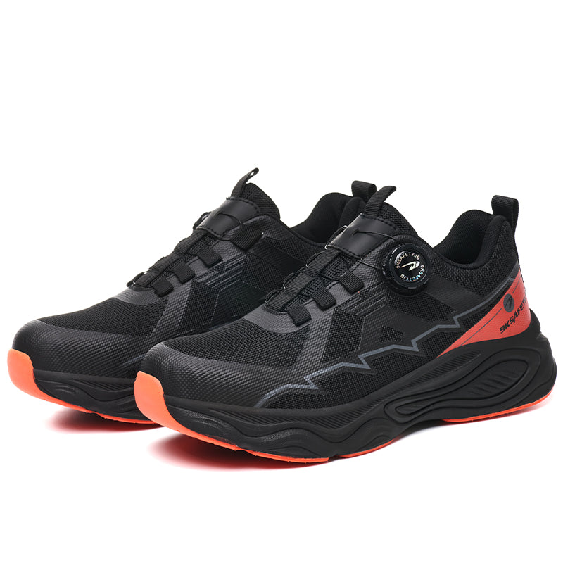 9K Indestructible Safety Sneakers - Steel Toe, Puncture Resistant, Non-Slip Work Shoes for Men & Women