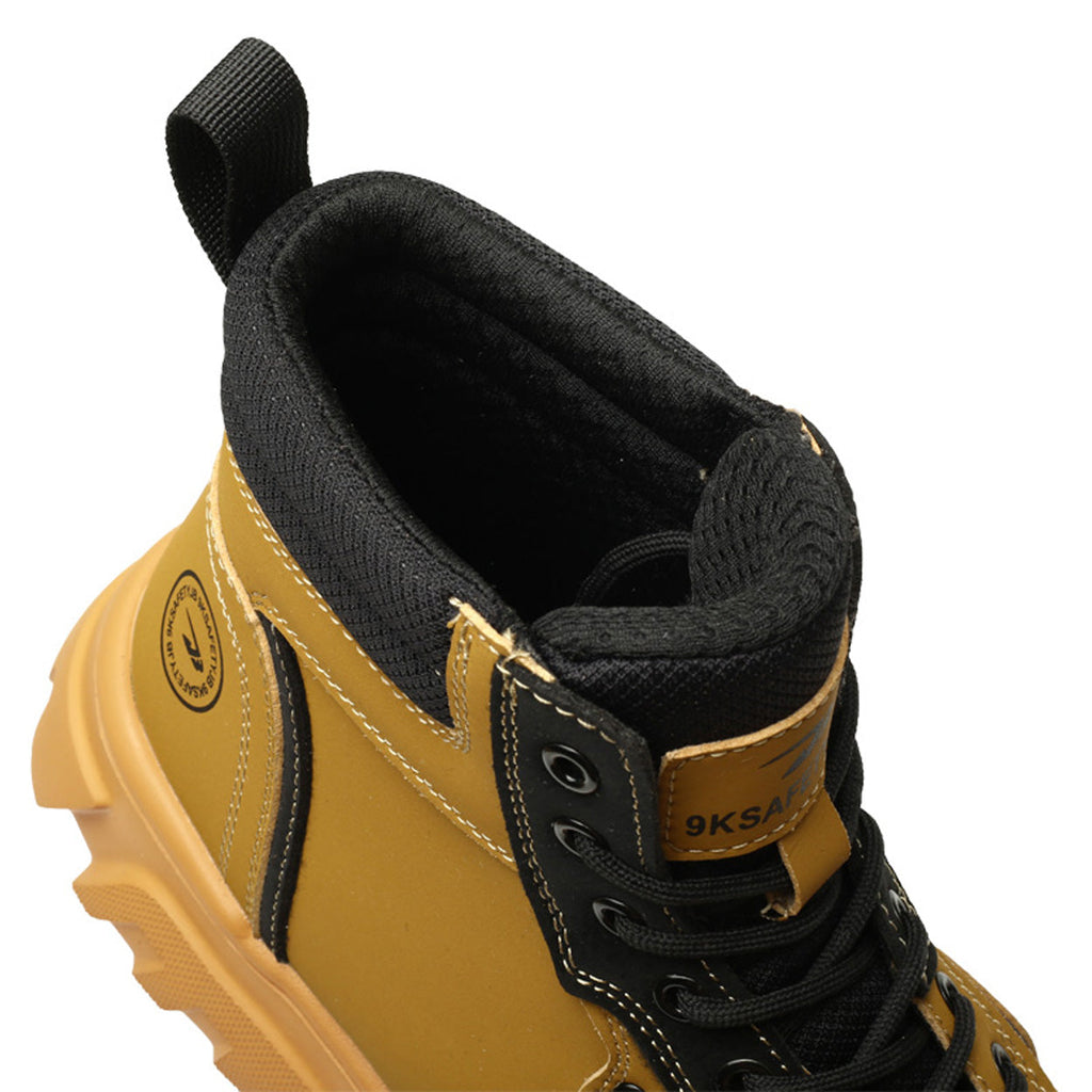 9K Classic Work Boots & Moccasin Stitching Steel Toe Boots 7921