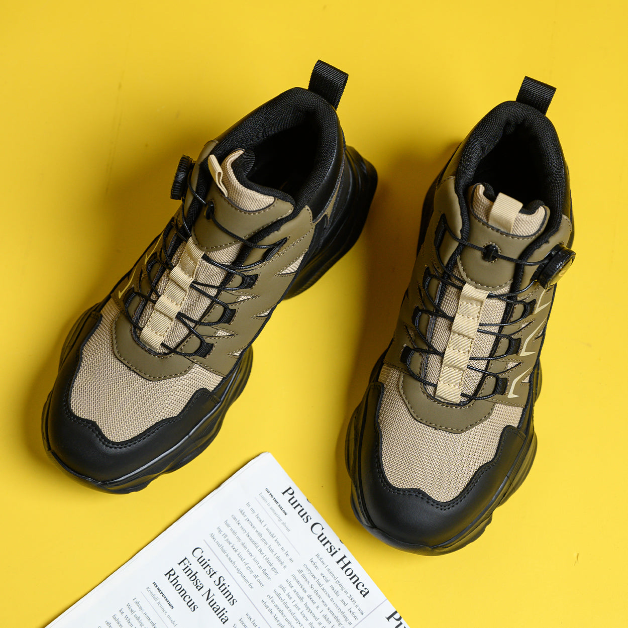 9K Lightweight Puncture Resistant Safety Shoes with Quick-Rotating Buckle 852