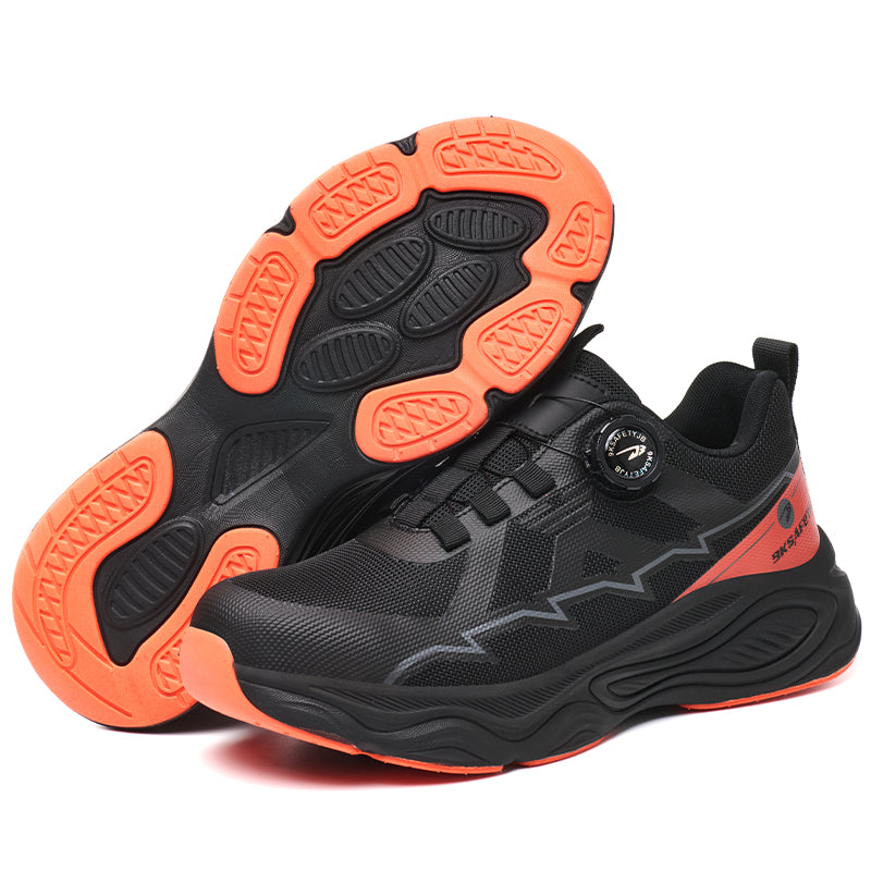 9K Indestructible Safety Sneakers - Steel Toe, Puncture Resistant, Non-Slip Work Shoes for Men & Women
