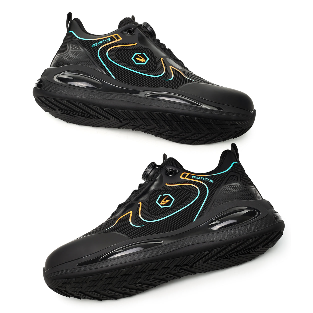 Lightweight Splash-Resistant Steel Toe Shoes 836