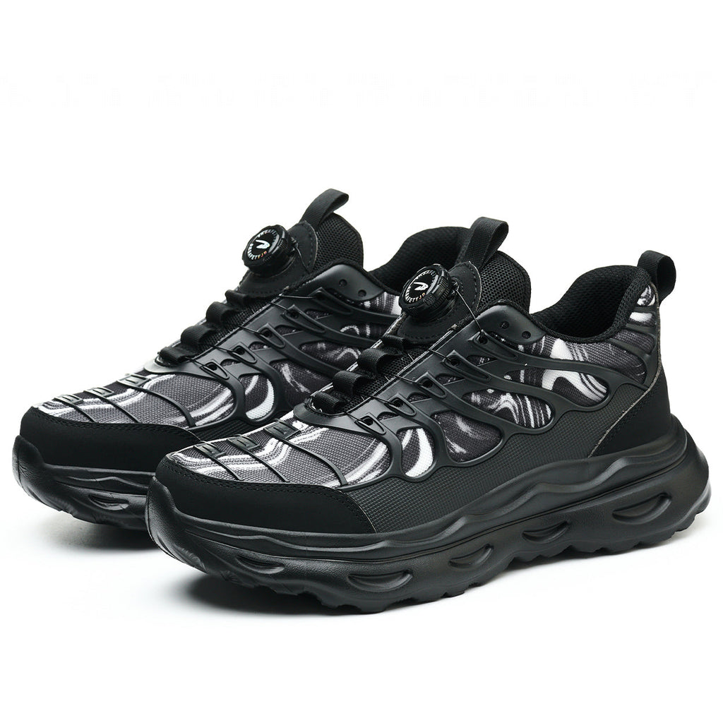 Breathable Steel Toe Safety Shoes Dial Lacing System & Flexible Sole 270