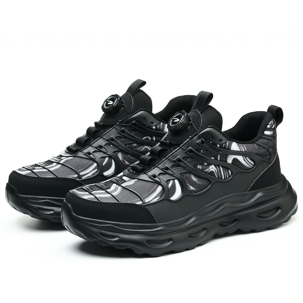 Breathable Steel Toe Safety Shoes Dial Lacing System & Flexible Sole 270