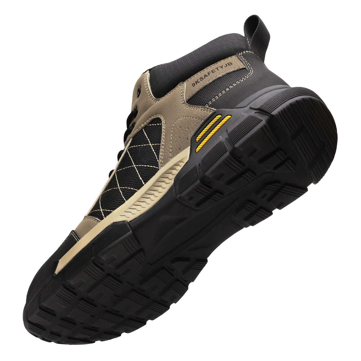 9K Contrast Color Mid Rise Steel Toe Safety Shoes 7917