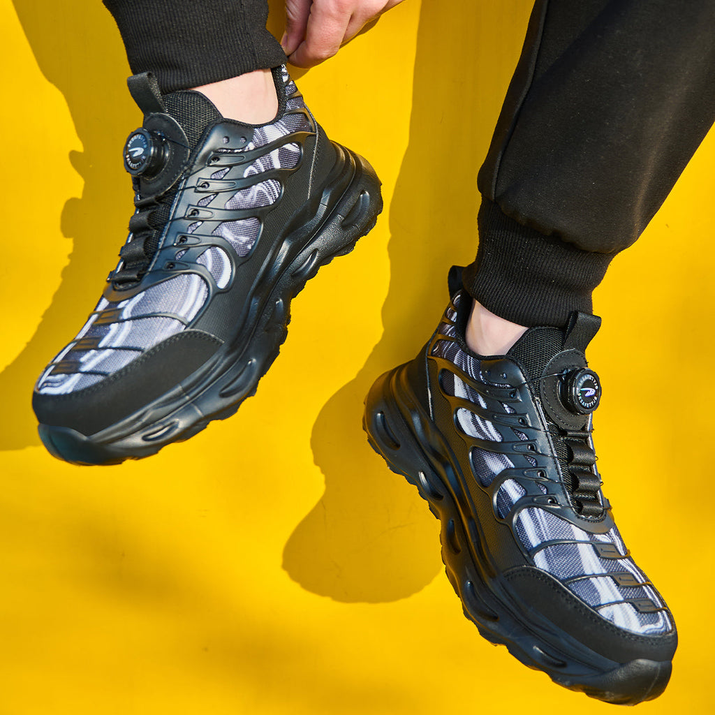 Breathable Steel Toe Safety Shoes Dial Lacing System & Flexible Sole 270