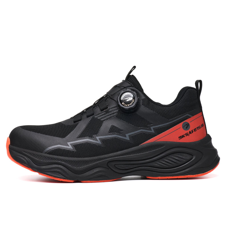 9K Indestructible Safety Sneakers - Steel Toe, Puncture Resistant, Non-Slip Work Shoes for Men & Women