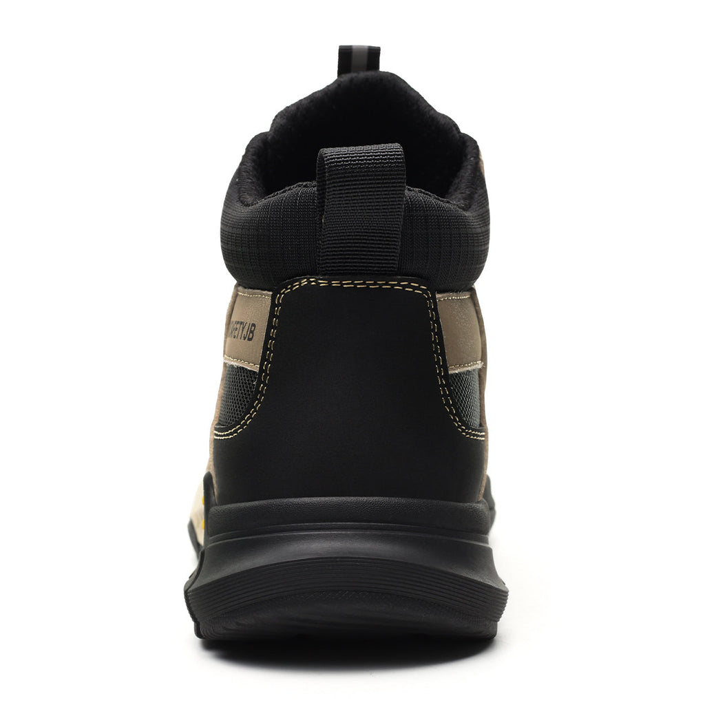 9K Contrast Color Mid Rise Steel Toe Safety Shoes 7917