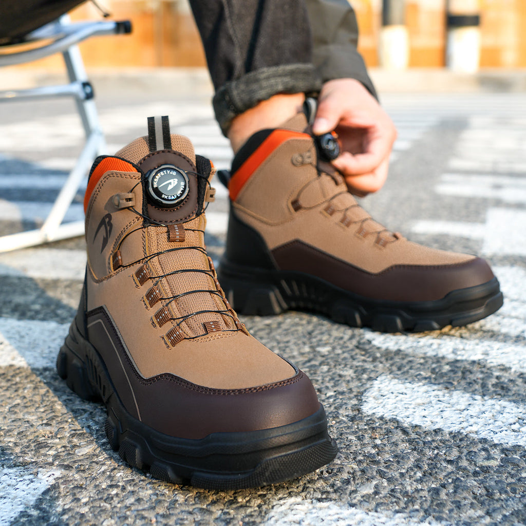 9KJB Safety Steel Toe Work Boots with Dials Closure System 269