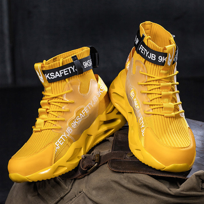HighTop 789 Steel Toe Safety Shoes - Slip & Puncture Resistant