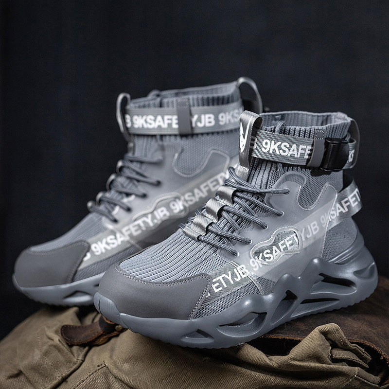 HighTop 789 Steel Toe Safety Shoes - Slip & Puncture Resistant
