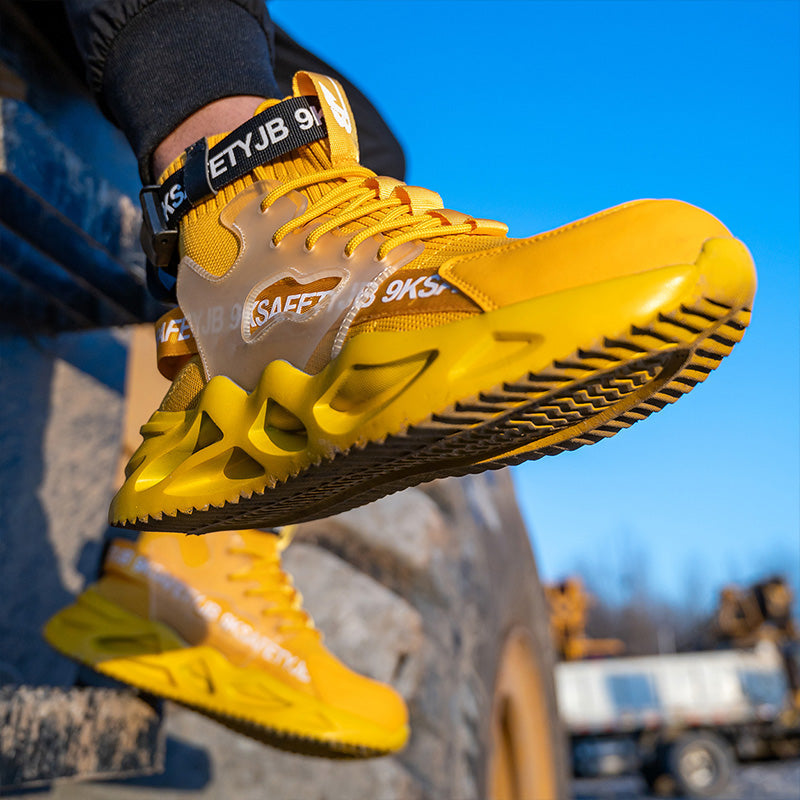 HighTop 789 Steel Toe Safety Shoes - Slip & Puncture Resistant