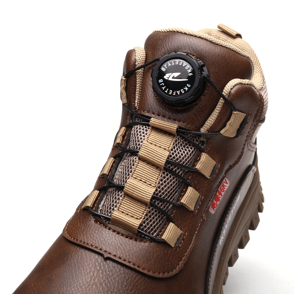 9K Waterproof & Insulated Steel Toe Shoes with Knob Lacing System 267