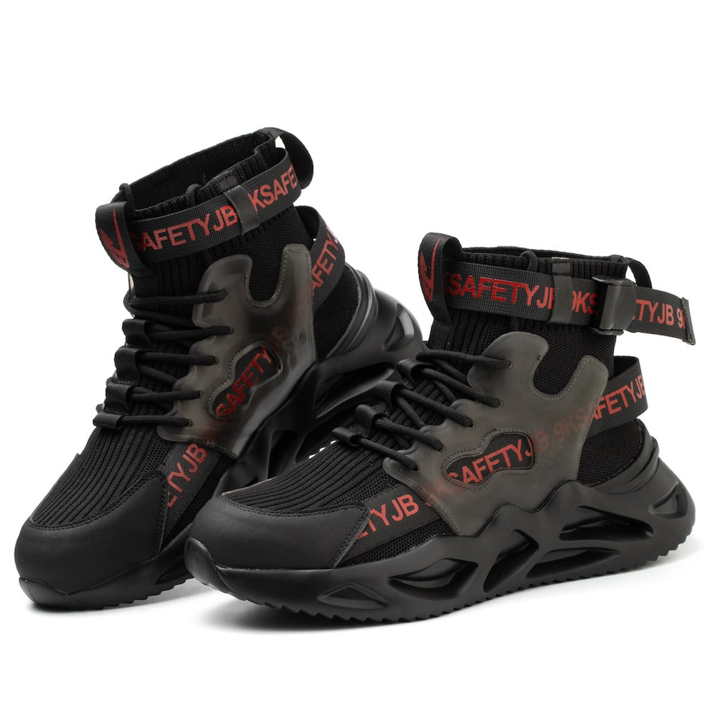 HighTop 789 Steel Toe Safety Shoes - Slip & Puncture Resistant