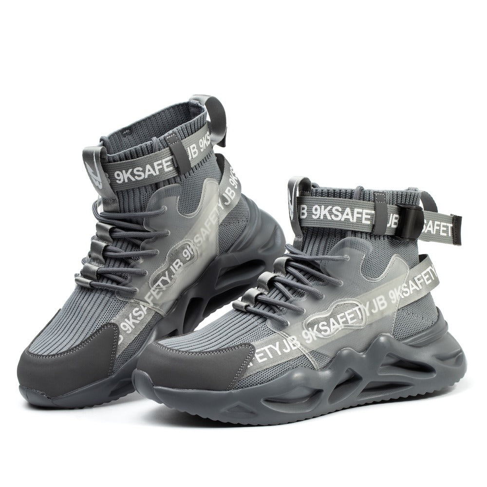 HighTop 789 Steel Toe Safety Shoes - Slip & Puncture Resistant