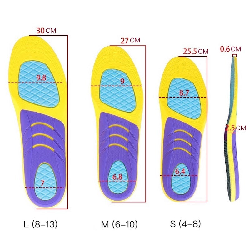 9KSafety JH Comfortable Arch Insole