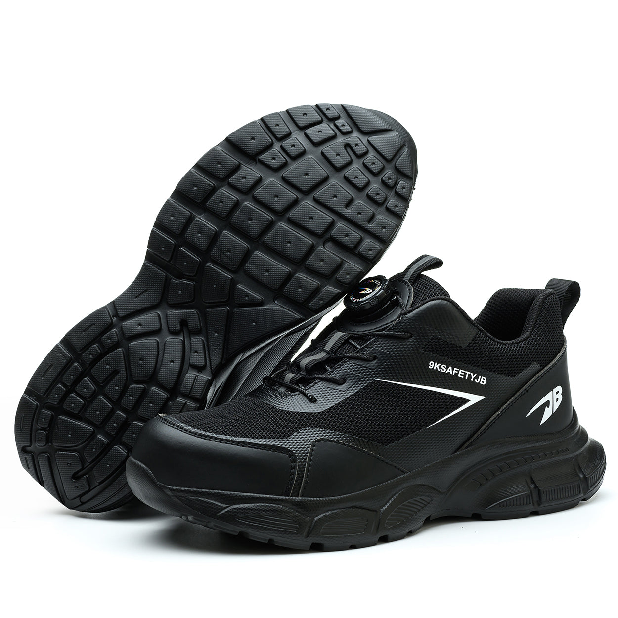 9KJB Knob Lacing System Safety Steel Toe Shoes 7925