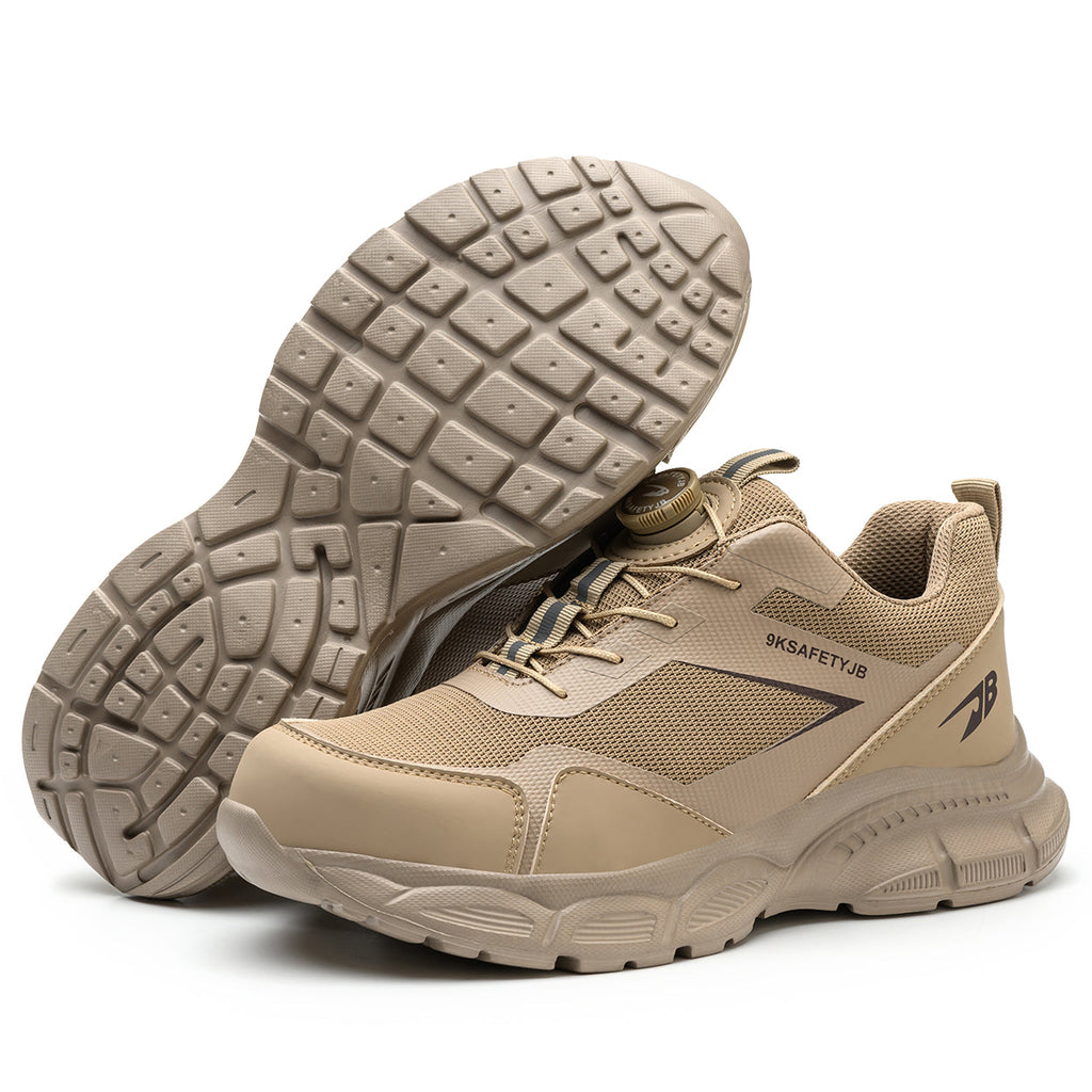9KJB Knob Lacing System Safety Steel Toe Shoes 7925