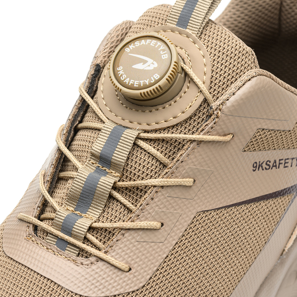 9KJB Knob Lacing System Safety Steel Toe Shoes 7925