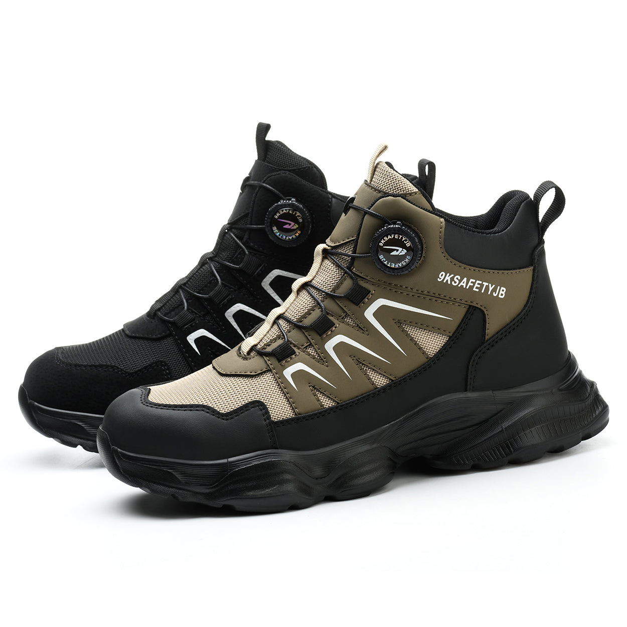 9K Lightweight Puncture Resistant Safety Shoes with Quick-Rotating Buckle 852
