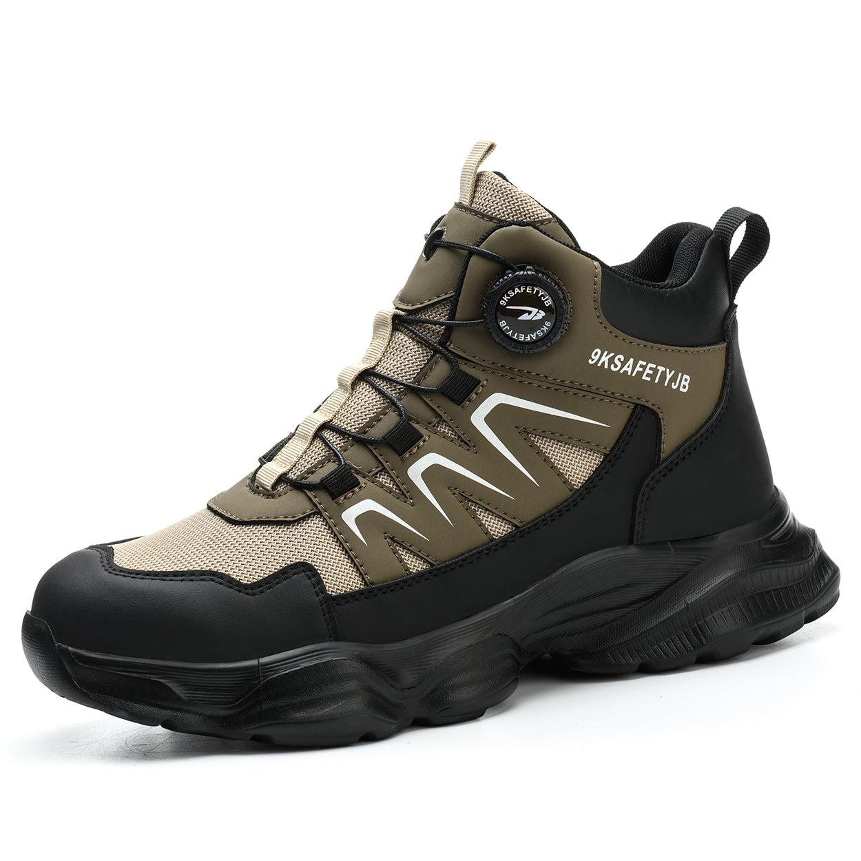9K Lightweight Puncture Resistant Safety Shoes with Quick-Rotating Buckle 852