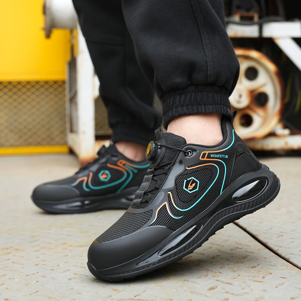 Lightweight Splash-Resistant Steel Toe Shoes 836