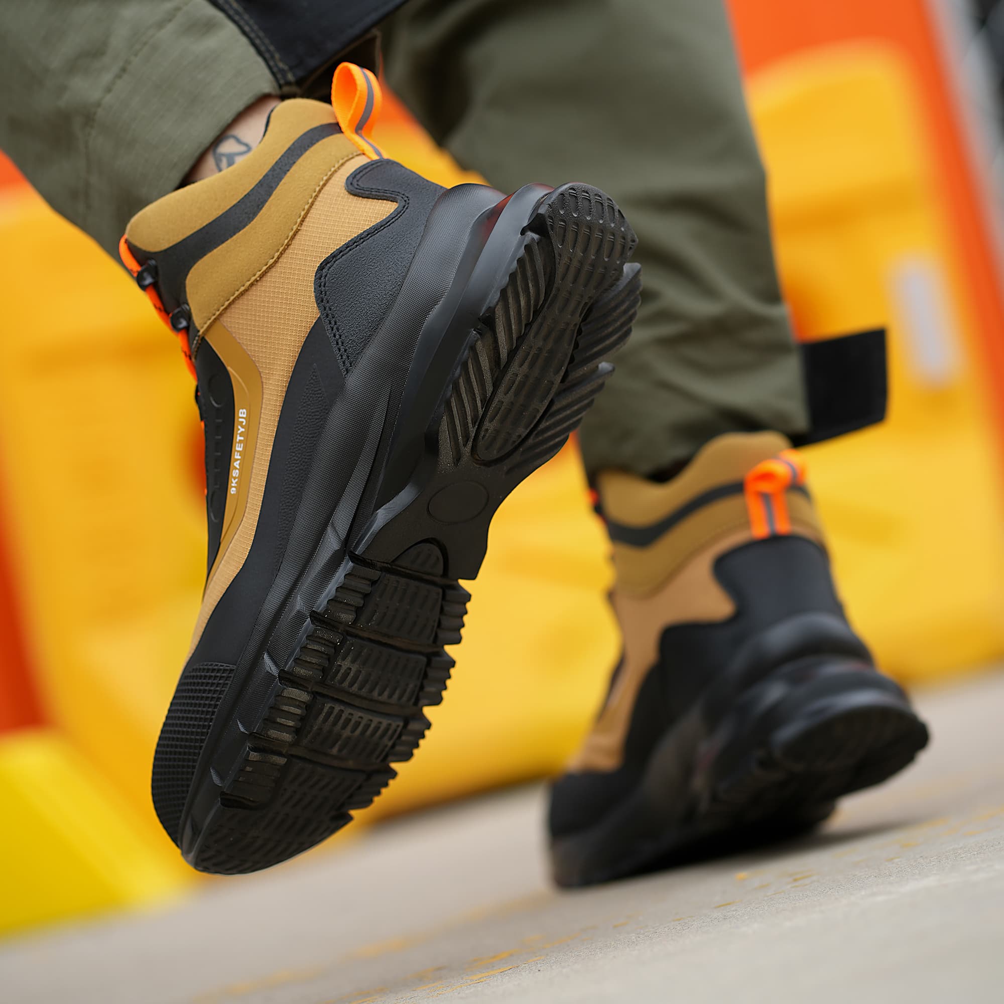 9K Durable Lightweight Steel Toe Boots 925